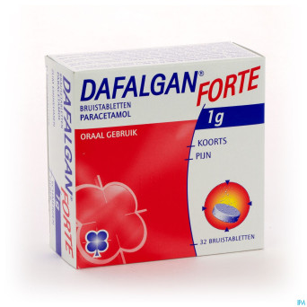 Dafalgan forte 1g agrume comp efferv 32
