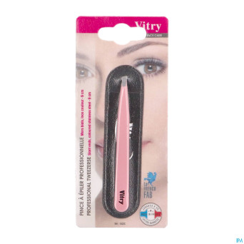 Vitry classic pince epiler prof biais bleue  1022c