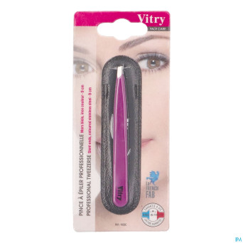 Vitry classic pince epiler prof biais bleue  1022c