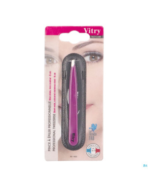 Vitry classic pince epiler prof biais bleue  1022c