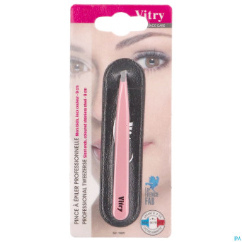 Vitry classic pince epiler prof biais bleue  1022c