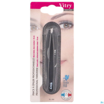 Vitry classic pince epiler prof biais bleue  1022c