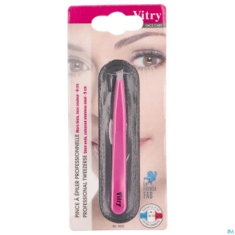 Vitry classic pince epiler prof biais bleue  1022c