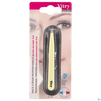 Vitry classic pince epiler prof biais bleue  1022c