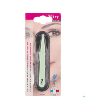 Vitry classic pince epiler prof biais bleue  1022c