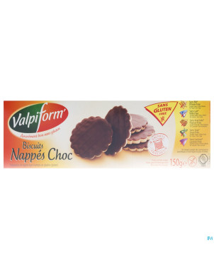 Valpi biscuit chocolat sans gluten    150g 4023