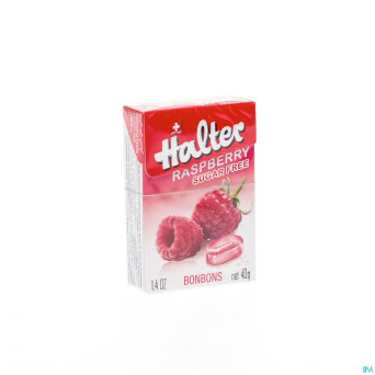 Halter bonbon framboise ss    40g