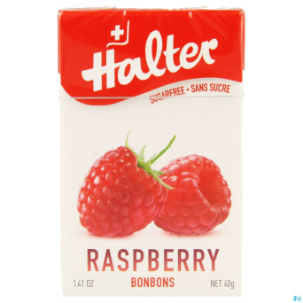 Halter bonbon framboise ss    40g