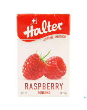 Halter bonbon framboise ss    40g