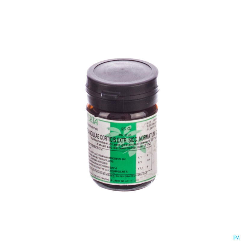 Bourdaine ecorce extr sec    25g aca