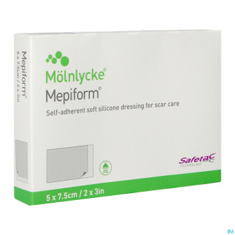 Mepiform pans adh a/cicat. ster  5x 7,5cm 5 293200