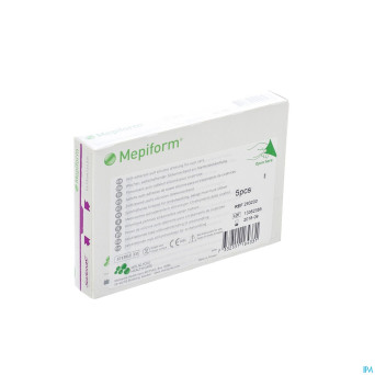 Mepiform pans adh a/cicat. ster  5x 7,5cm 5 293200