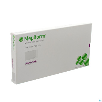 Mepiform pans adh a/cicat. ster 10x18,0cm 5 293400
