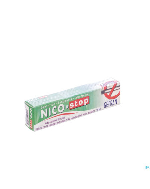 Gefran nicostop dentifrice    75ml la130902