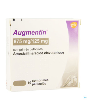 Augmentin 875 mg comp 10x875mg