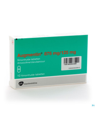 Augmentin 875 mg comp 10x875mg