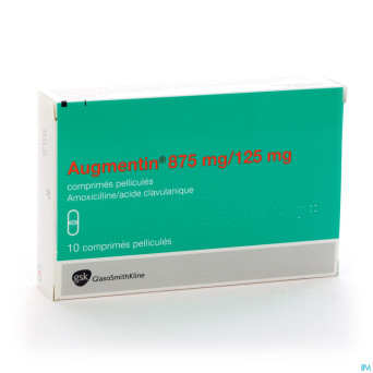 Augmentin 875 mg comp 10x875mg