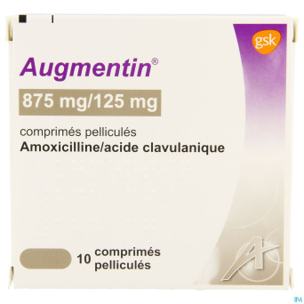 Augmentin 875 mg comp 10x875mg