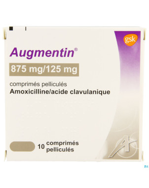Augmentin 875 mg comp 10x875mg