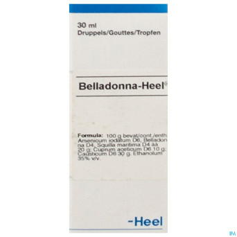 Belladonna-heel    gutt  30ml heel