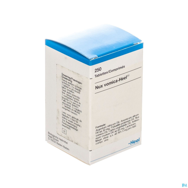 Nux vomica-heel    tabl 250 heel
