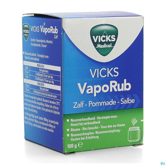 Vicks vaporub pommade    100g