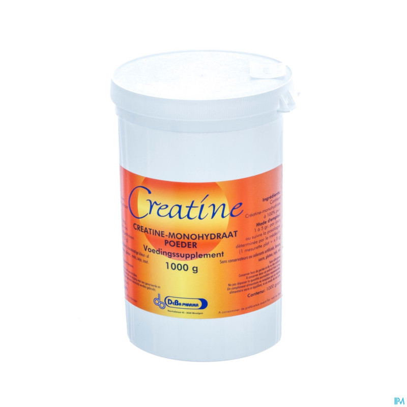 Creatine monohydrate   pdr soluble  1kg    deba