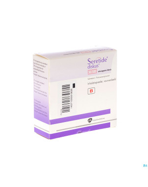 Seretide diskus dos 60 50mcg/500mcg