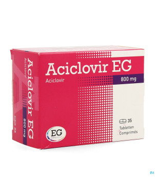 Aciclovir eg 800    comp 35x800mg