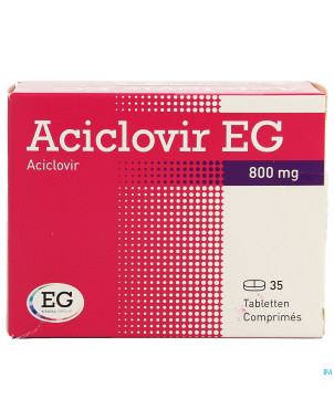Aciclovir eg 800    comp 35x800mg