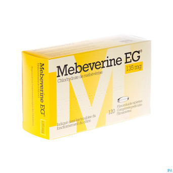Mebeverine eg 135 mg comp pell 120 x 135 mg
