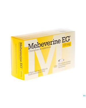 Mebeverine eg 135 mg comp pell 120 x 135 mg