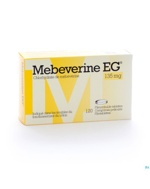 Mebeverine eg 135 mg comp pell 120 x 135 mg