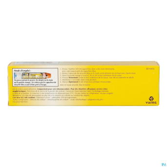 Epipen 0,30 mg cartouche 0,3 ml sol inj 1 mg/ml