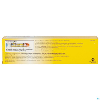 Epipen 0,30 mg cartouche 0,3 ml sol inj 1 mg/ml