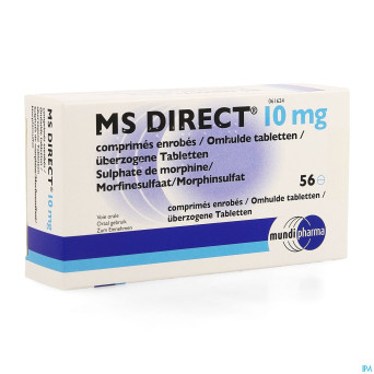 Ms direct 10 mg comp 56 x 10 mg