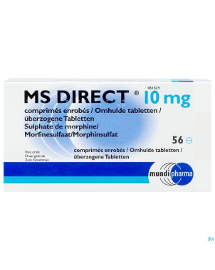Ms direct 10 mg comp 56 x 10 mg