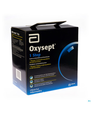 Oxysept 1 step 6m 6x300ml+180 comp+2x120ml+25ultr.