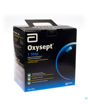 Oxysept 1 step 6m 6x300ml+180 comp+2x120ml+25ultr.