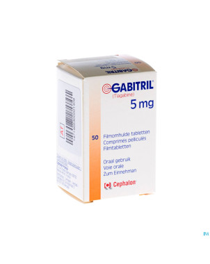 Gabitril comp pell  50 x  5 mg
