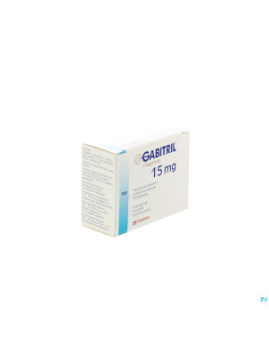 Gabitril comp pell 100 x 15 mg