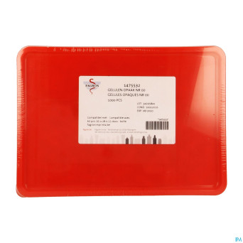 Gelules snap opaque    1000  00 fag