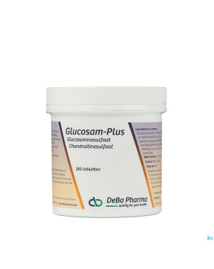 Glucosam-plus    comp 180    deba