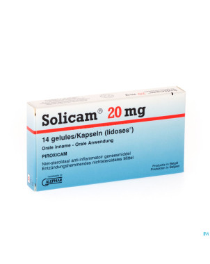 Solicam caps. 14 x 20 mg