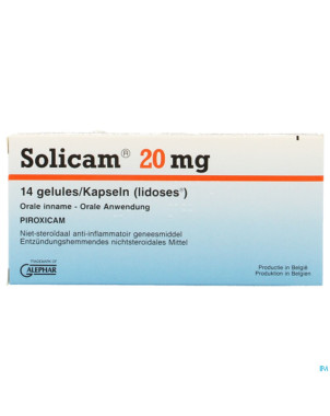 Solicam caps. 14 x 20 mg