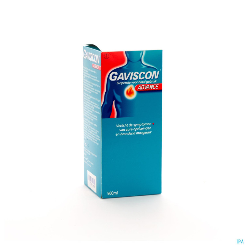 Gaviscon advance susp 500 ml