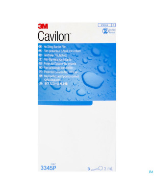 Cavilon film swabs 5x3ml 3345p
