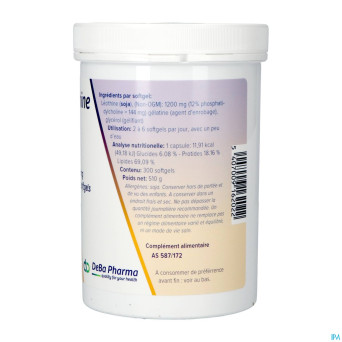 Lecithine    caps 300x1200mg    deba