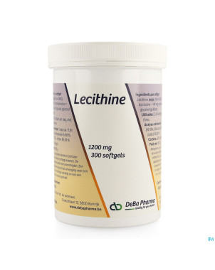 Lecithine    caps 300x1200mg    deba