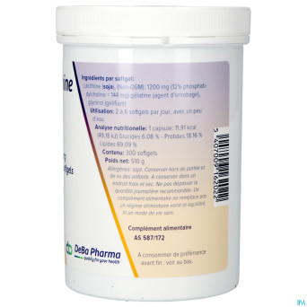 Lecithine    caps 300x1200mg    deba